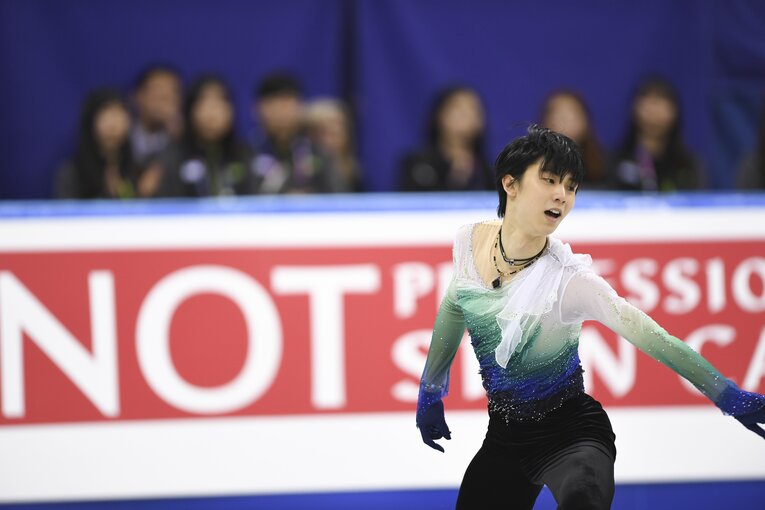 2017年2月、四大陸選手権のフリー　©Asami Enomoto