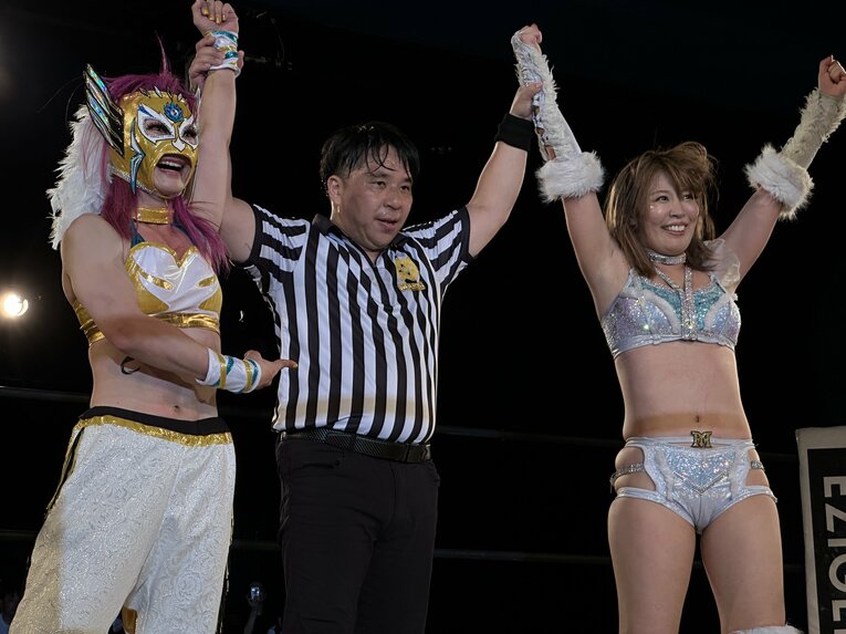 マリーゴールドの女子プロレスラー・桜井麻衣　©Norihiro Hashimoto