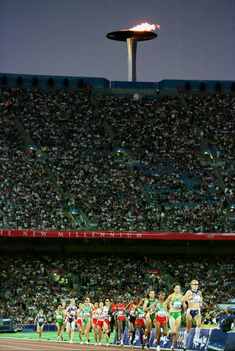 2000年、大岩の心を動かしたシドニー五輪　©Naoya Sanuki