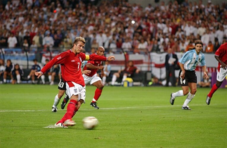 デイビッド・ベッカム ／ photograph by BUNGEISHUNJU/JMPA