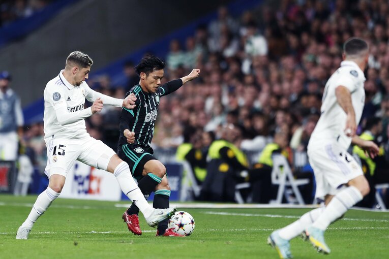 「キヨウゴ、マエダ、レオみんな…」W杯選出の前田大然、落選も古橋亨梧＆旗手怜央がレアル戦で奮闘… 少年サポとカメラマンが語った“愛”(22)