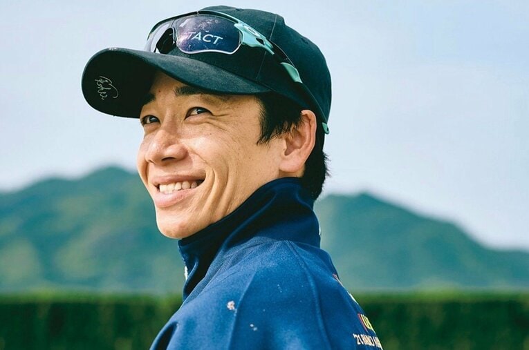桜花賞、皐月賞で連勝した松山弘平騎手 ／ photograph by Kiichi Matsumoto