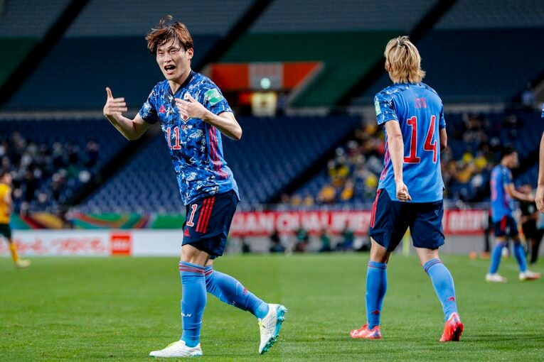 10月12日のオーストラリア戦（2－1で勝利）