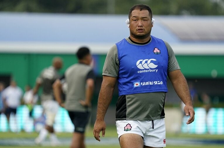 ギョウザ耳を「男の勲章」と語る垣永真之介　©︎Getty Images