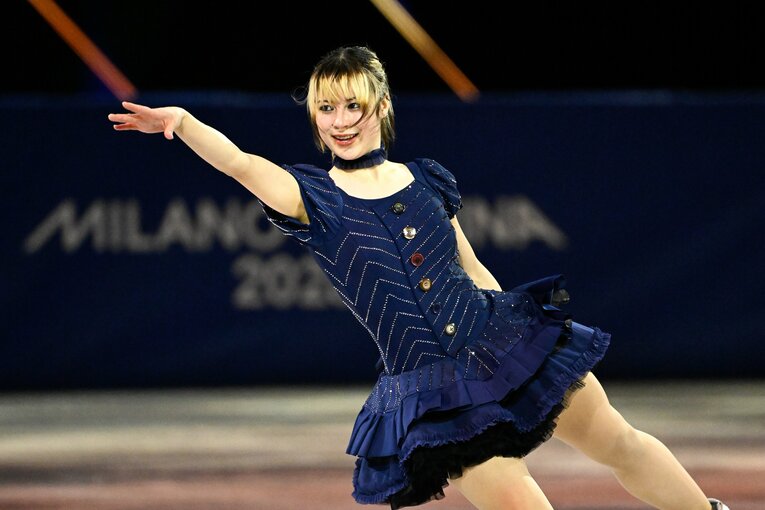 ミラノ五輪エキシビジョン【スワイプするとそのほかの写真もご覧になれます】　©Asami Enomoto／JMPA