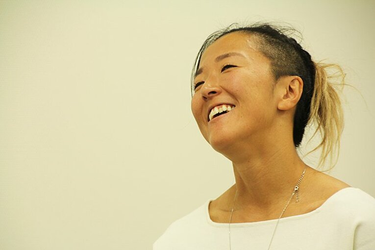 なでしこジャパン当時の心境を整理しながら語ってくれた©Atsushi Iio