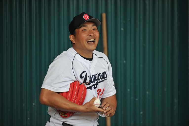 【2012年撮影】47歳の山本昌　©BUNGEISHUNJU