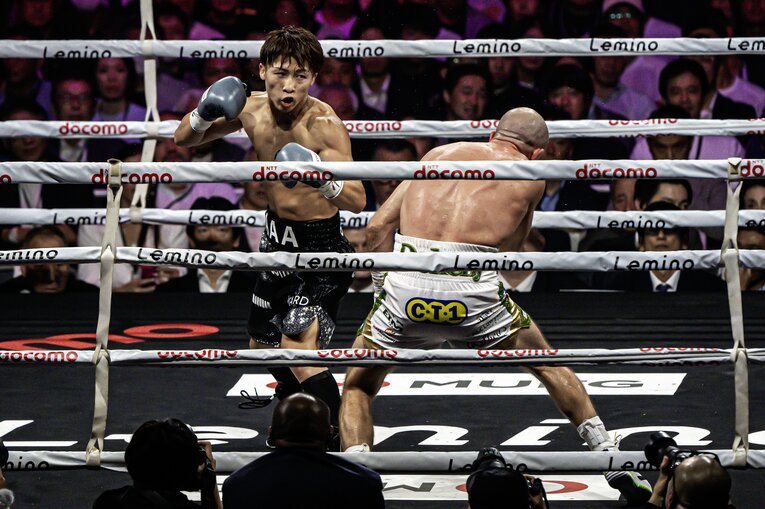 井上尚弥vs.TJ・ドヘニー。2024年9月3日、有明アリーナ　©Takuya Sugiyama