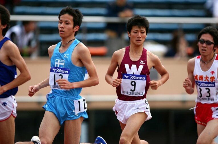 （左から）佐藤悠基、竹澤健介 ／ photograph by AFLO