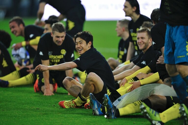 2011-12シーズンの香川　©Sports Graphic Number