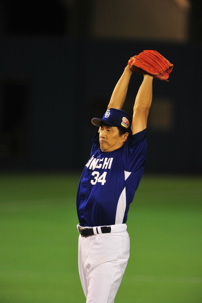 【2010年撮影】45歳の山本昌　©BUNGEISHUNJU