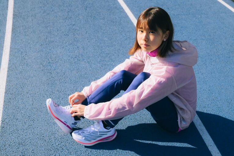 2023年8月の世界陸上に照準をあわせて準備しているという不破聖衣来　©︎Asami Enomoto