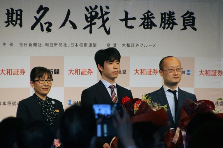 第81期名人戦第1局　©NumberWeb