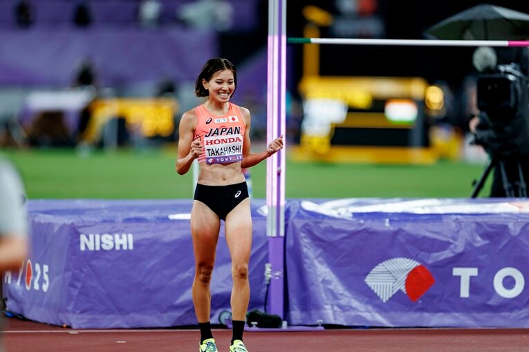 大舞台で調子を取り戻した高橋の成功跳躍（７／７）　©Kiichi Matsumoto