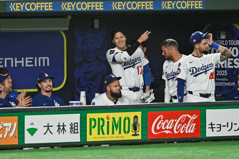 「天井当たった？」大谷さんドヤ顔→ポカン顔HRの一部始終（全11枚の11枚目）　©Nanae Suzuki