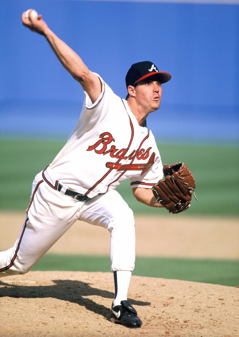 現役時代のマダックスは抜群のコントロールで球数少なく相手打線を封じた　©Koji Asakura