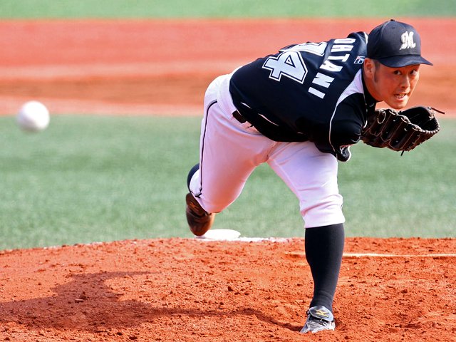 千葉ロッテマリーンズ　大谷智久選手　実使用グローブ 千葉ロッテマリーンズ 大谷智久選手 実使用グローブ 千葉ロッテ