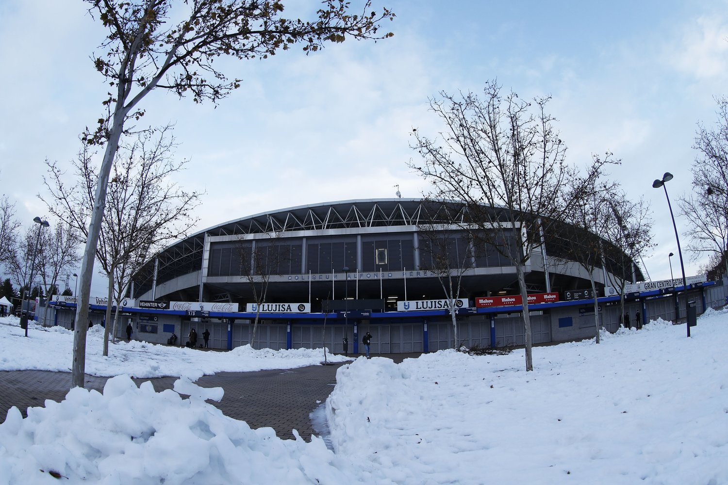 ヘタフェのホームスタジアムであるアルフォンソ・ペレスの周辺