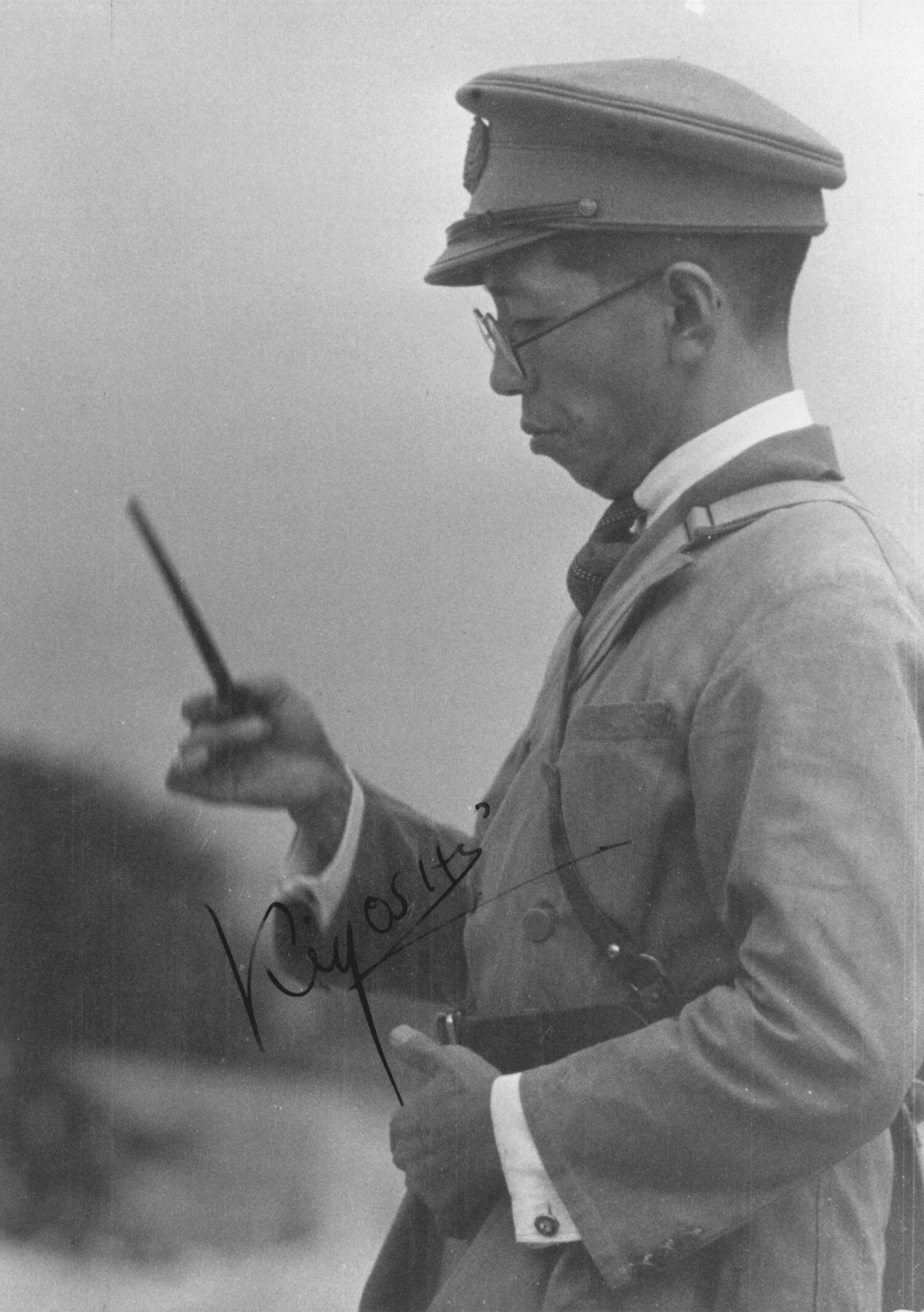 「ファンファーレ」生みの親、天理高校吹奏楽部初代指揮者・矢野清氏 ©天理高校吹奏楽部