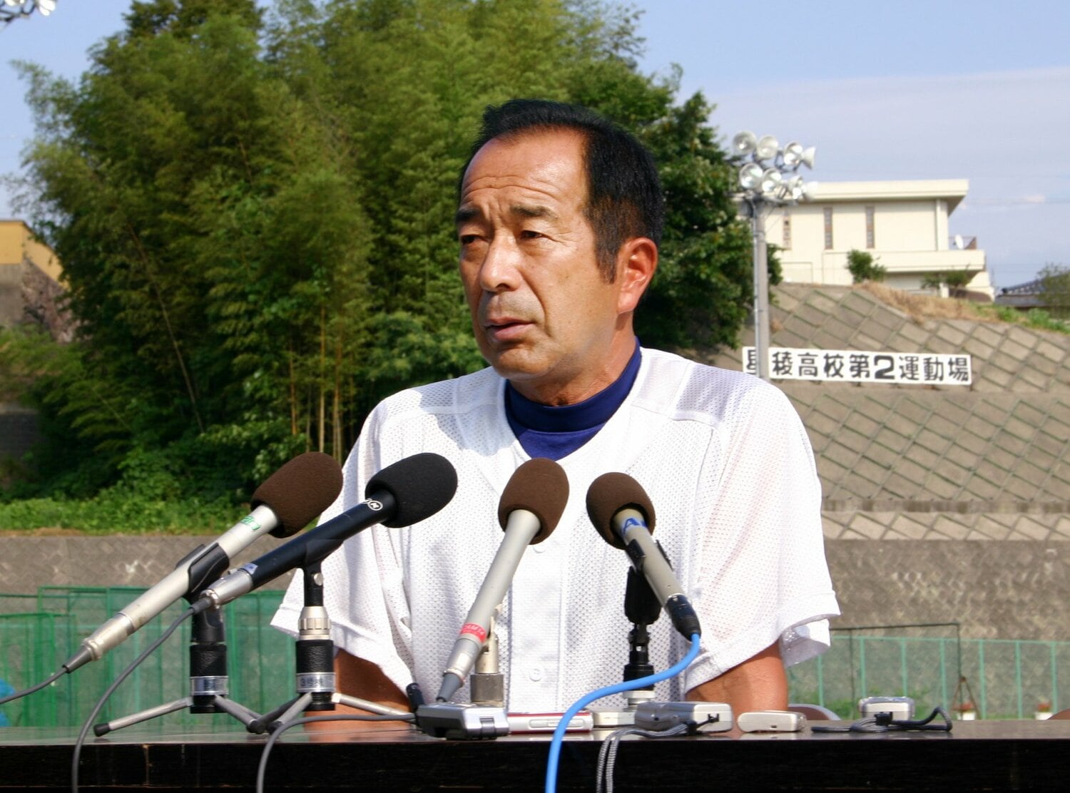 山下は2005年に星稜の監督を勇退した ©JIJI PRESS