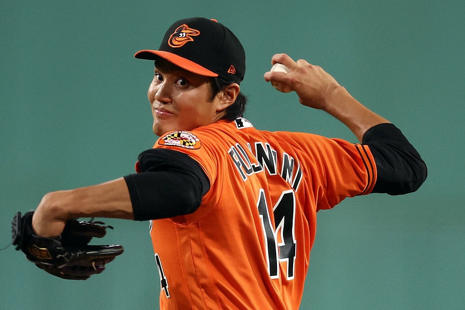 現在はオリオールズで活躍する藤浪。復活の理由は…？　©JIJI PRESS