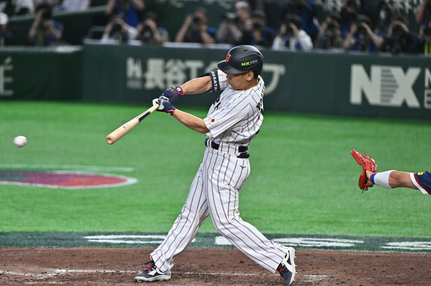 WBCでは流石の存在感を見せた吉田だが… ©Hideki Sugiyama