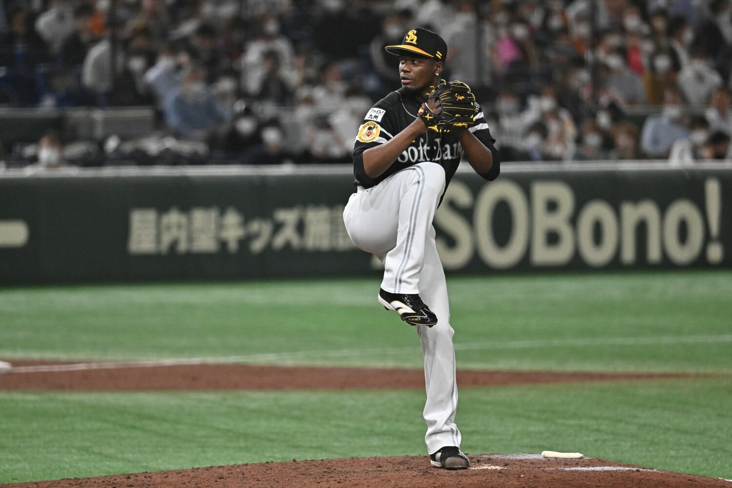 ソフトバンクと4年40億円規模の大型契約を結んだモイネロ ©Hideki Sugiyama