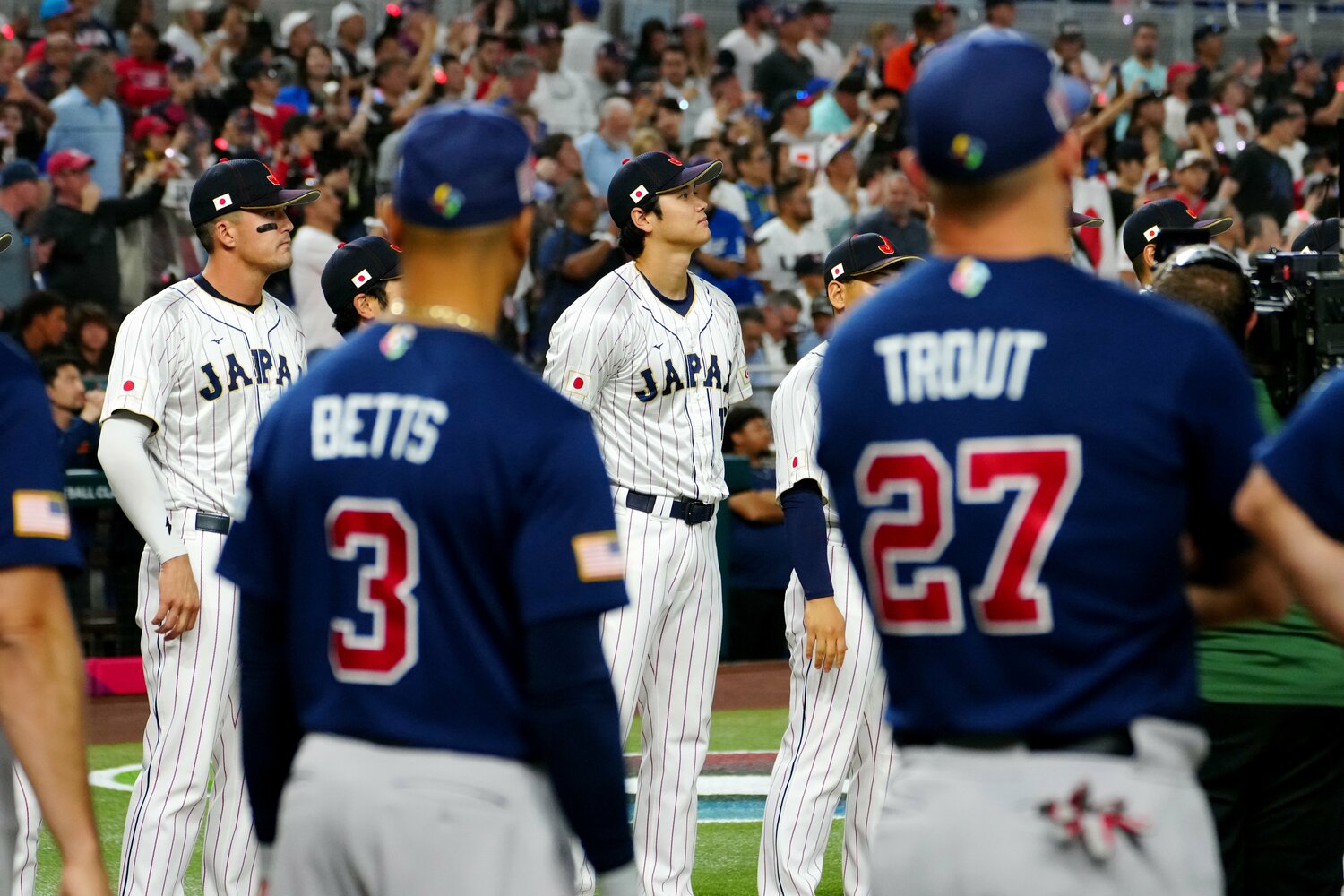 トラウト、ベッツらの名前をあげて「今日だけは憧れるの、やめましょう」と語った大谷翔平　©Getty Images