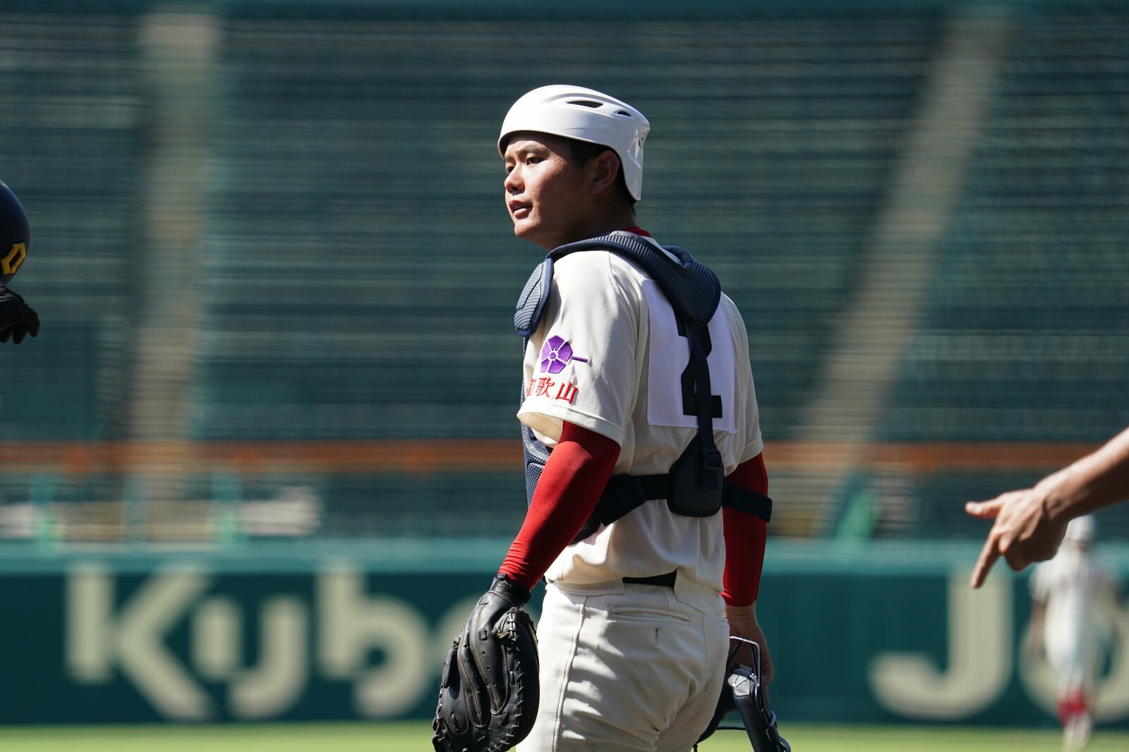当時2年生で甲子園を制した渡部海。正捕手として5投手をリードする姿に安藤監督は惹かれた　photograph by Hideki Sugiyama
