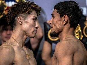 「自信が完全に失われていた」アフマダリエフが“敗北を受け入れた”顔に…井上尚弥に敗れた男の“誤算”とは？「成功体験を踏まえて…」