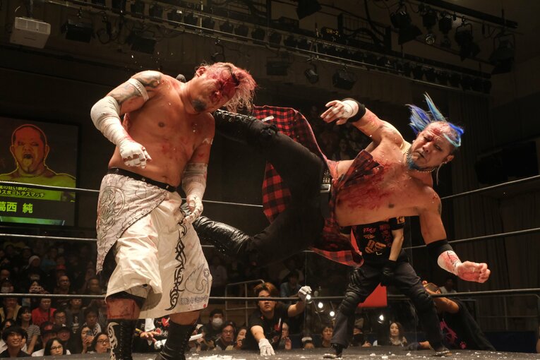 デスマッチのカリスマ・葛西純　©Norihiro Hashimoto