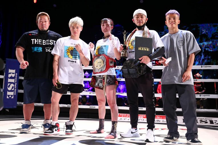 寺山日葵（20）がAKARI（17）戦で感じた“那須川天心のセコンド力” 「目指している背中はもっと遠いところにある」(8)