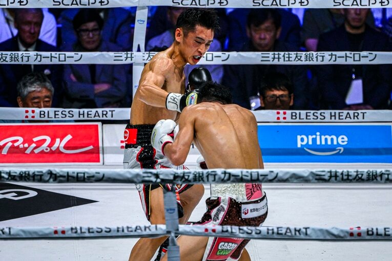 中谷潤人vs.西田凌佑（WBC・IBF世界バンタム級王座統一戦） ©Takuya Sugiyama