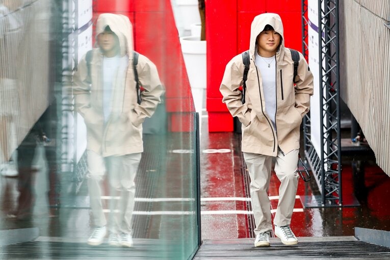 オーストリアGPの角田裕毅　©Getty Images / Red Bull Content Pool