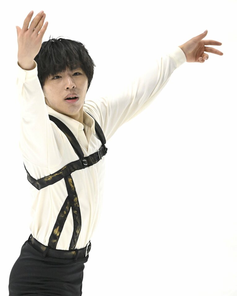 GPフィンランド大会で初優勝を果たした三浦佳生　©JIJI PRESS