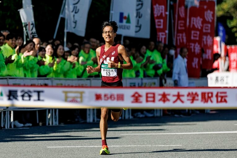 早大の工藤慎作は全日本でも好調。「山の名探偵」ぶりを再び発揮するか　©Kiichi Matsumoto