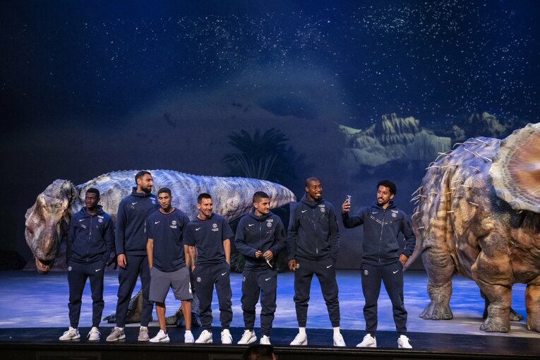 7月22日、豊洲で「ディノアライブ・プレミアム　タイムダイバー」を観覧　©Asami Enomoto