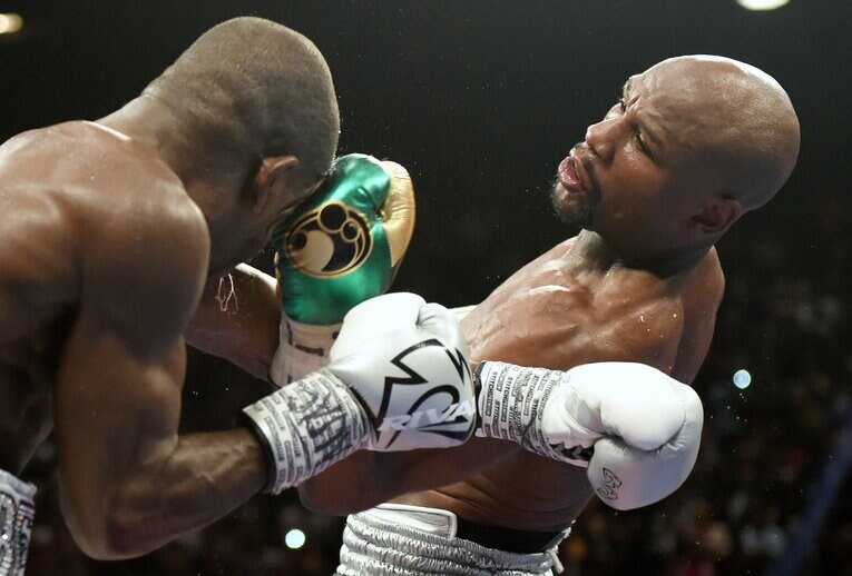 2015年9月、実質的なボクシングでのラストマッチとなったアンドレ・ベルト戦　©Naoki Fukuda