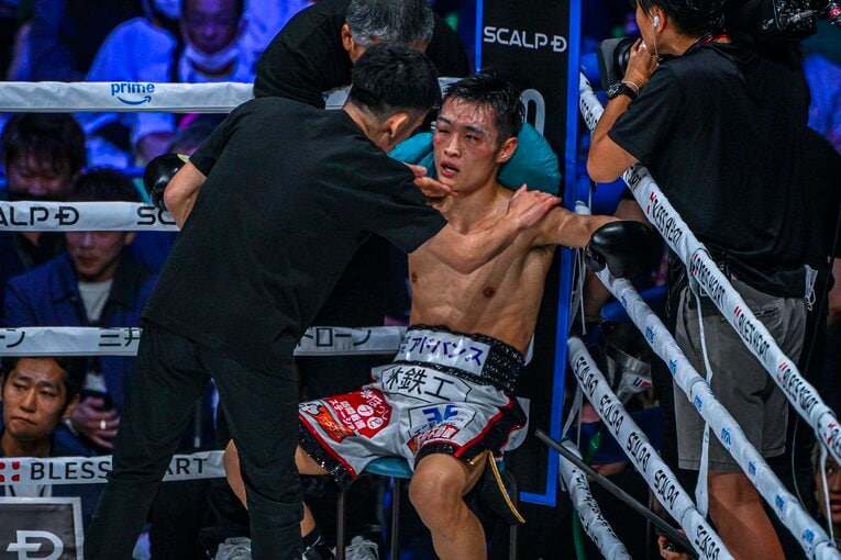 中谷潤人vs.西田凌佑（WBC・IBF世界バンタム級王座統一戦） ©Takuya Sugiyama