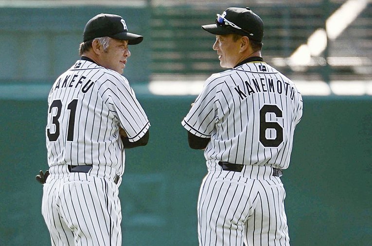 掛布雅之や金本知憲ら阪神レジェンドは味わい深い名言を残している（2015年撮影） ／ photograph by Kyodo News