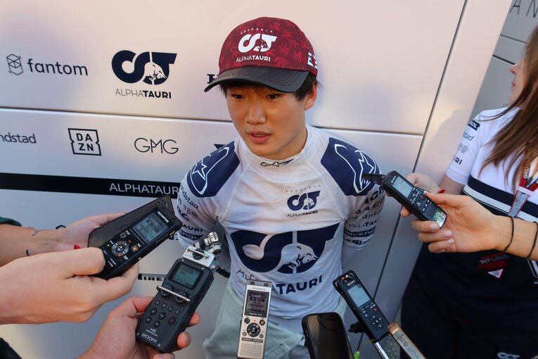 図らずも注目を集めることになった角田。こんなことではなく、ポジティブなレースリザルトで注目されてほしい　©Masahiro Owari