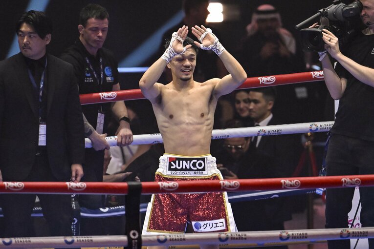 エルナンデスに判定3-0で勝利した中谷潤人　©Hiroaki Finito Yamaguchi