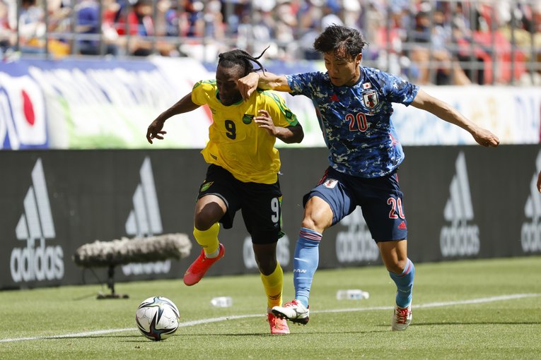 攻守両面で持ち味を発揮した旗手©Toru Hanai/Getty Images