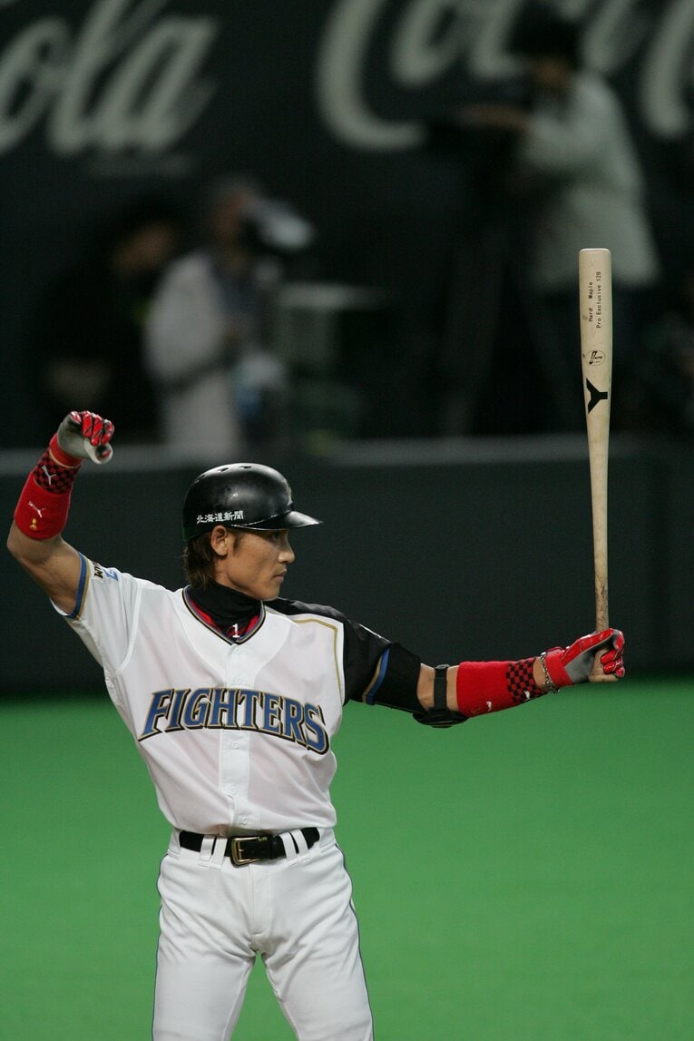 2006年、ラストイヤーの新庄　©BUNGEISHUNJU