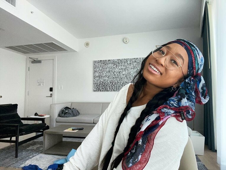 今回、引退を機に特別インタビューに応じてくれた大坂まりさん（本人提供）