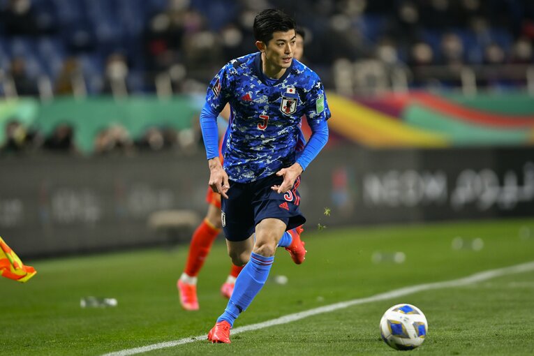 2022年1月27日、W杯アジア最終予選の中国戦　©Takuya Sugiyama/JMPA