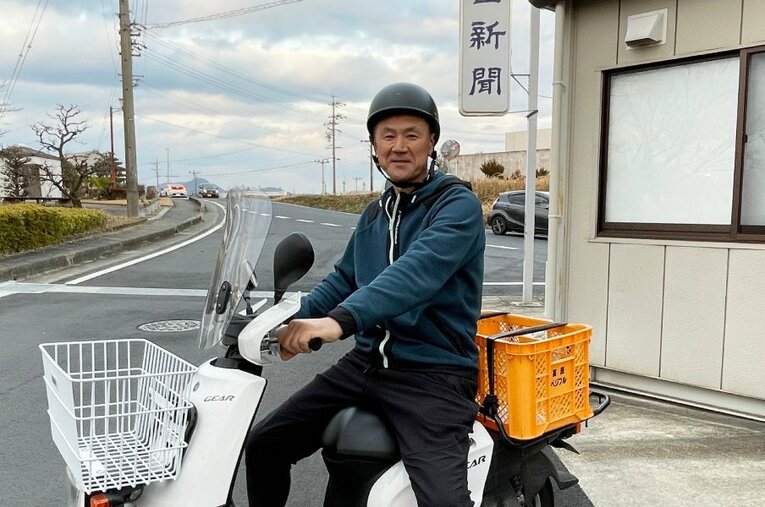 中日で活躍した元プロ野球選手、前原博之は58歳の今、岐阜市の新聞販売店のオーナーとして奮闘している ／ photograph by NumberWeb