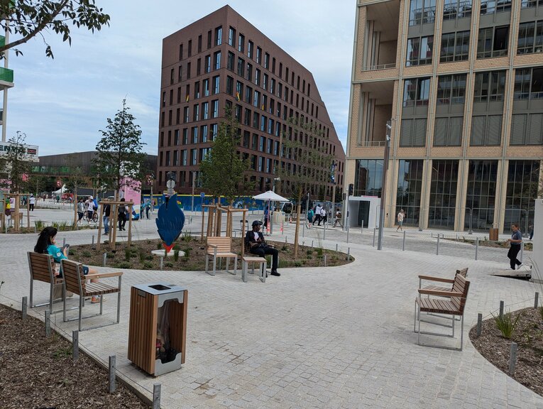 パリ五輪の選手村（全56枚）©JMPA