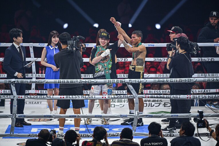 寺地拳四朗vs.クリストファー・ロサレス（WBC世界フライ級タイトルマッチ）©Takuya Sugiyama