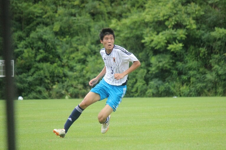 高2の冨安健洋　©︎Takahito Ando